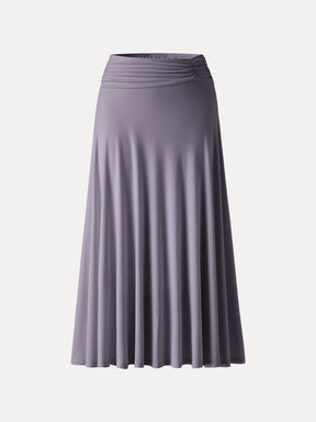 European Linen Flowy Vacay Maxi Skirt